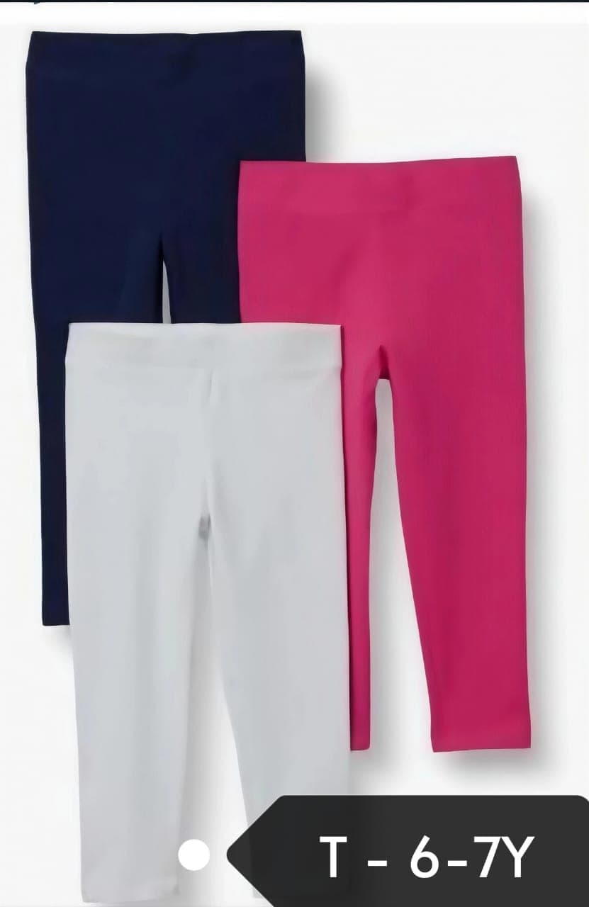 Leggings de niña pack de 3