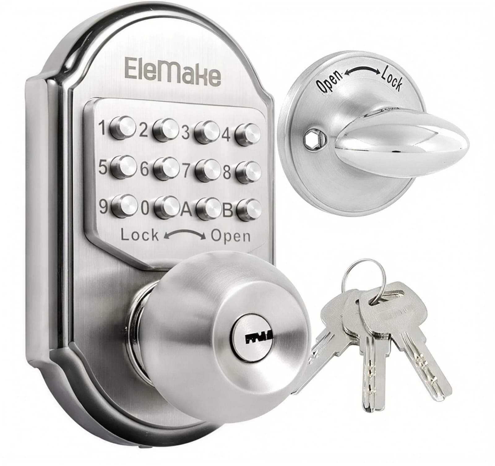 Cerradura de puerta de entrada sin llave